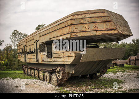 Air Military Museum in Turanj, Kroatien Stockfoto