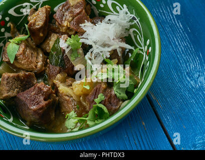 Pakistanische Lamm Curry Stockfoto