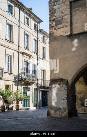 Uzès, Frankreich, Europa. Stockfoto