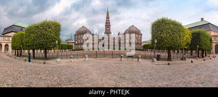 Schloss Christiansborg in Kopenhagen, Dänemark. Stockfoto
