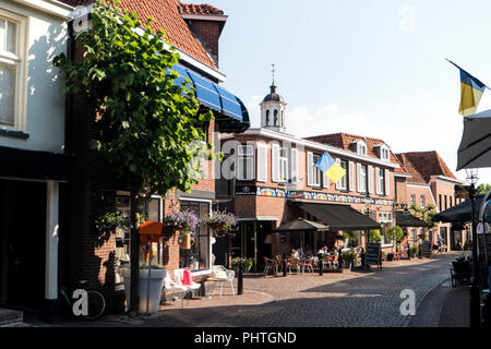 OOTMARSUM, Niederlande - 31. JULI 2018: Ootmarsum ist eine Stadt in der niederländischen Provinz Overijssel. Es ist ein Teil der Gemeinde Dinkelland. Stockfoto