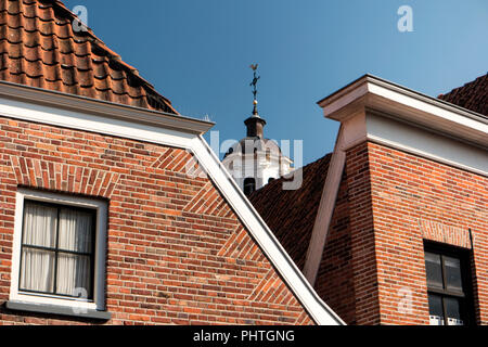 OOTMARSUM, Niederlande - 31. JULI 2018: Ootmarsum ist eine Stadt in der niederländischen Provinz Overijssel. Es ist ein Teil der Gemeinde Dinkelland. Stockfoto