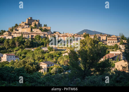 Le Barroux, Provence, Frankreich, Europa. Stockfoto