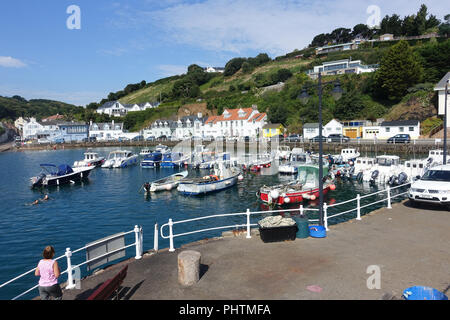 Rozel Harbour in New Jersey Stockfoto