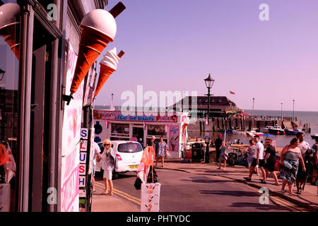 Küstenstädtchen broadstairs im East Kent uk sept 2018 Stockfoto