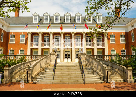 Lee Hall, Mary Washington University, 1301 College Avenue, Fredericksburg, Virginia Stockfoto