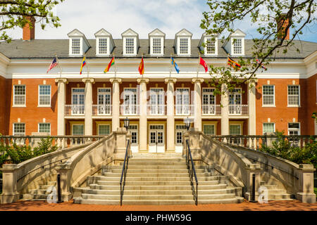 Lee Hall, Mary Washington University, 1301 College Avenue, Fredericksburg, Virginia Stockfoto