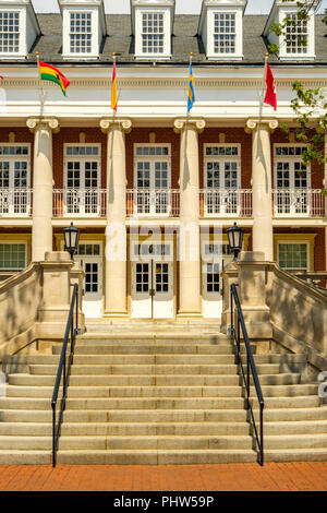 Lee Hall, Mary Washington University, 1301 College Avenue, Fredericksburg, Virginia Stockfoto