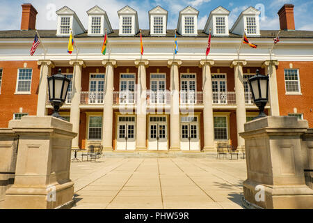 Lee Hall, Mary Washington University, 1301 College Avenue, Fredericksburg, Virginia Stockfoto