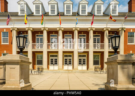 Lee Hall, Mary Washington University, 1301 College Avenue, Fredericksburg, Virginia Stockfoto