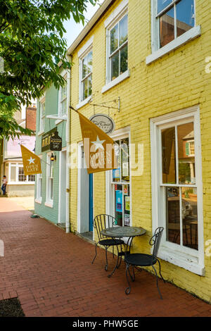 Caroline Street, Fredericksburg, Virginia Stockfoto