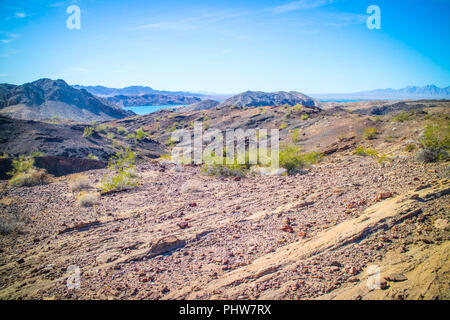 Mit Blick auf Blick auf Sara's Crack Trail Stockfoto