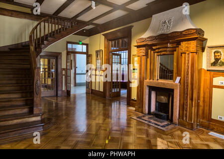 Museo Bellas Artes, Pascual Baburizza Palace (1916), Valparaiso, Chile Stockfoto