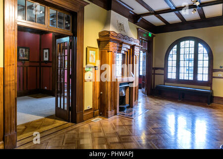 Museo Bellas Artes, Pascual Baburizza Palace (1916), Valparaiso, Chile Stockfoto