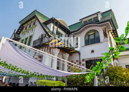 Museo Bellas Artes, Pascual Baburizza Palace (1916), Valparaiso, Chile Stockfoto