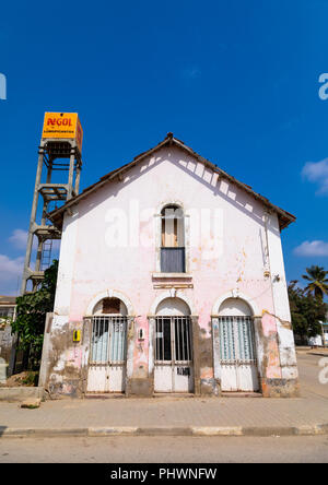 Alten portugiesischen Colonial House, Provinz Benguela, Catumbela, Angola Stockfoto