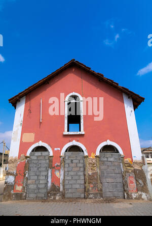 Alten portugiesischen Colonial House, Provinz Benguela, Catumbela, Angola Stockfoto