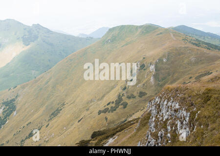 Malerische Bergwelt Stockfoto