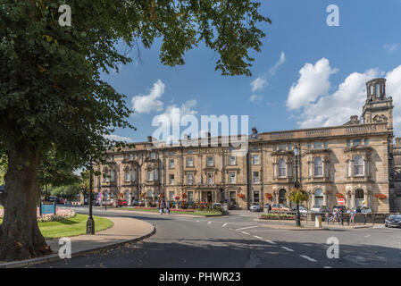 Harrogate, North Yorkshire. Crown Hotel. Stockfoto