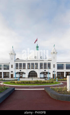 Spanische Stadt in Whitley Bay, North Tyneside, England nach der Renovierung, die 2018 abgeschlossen wurde, Stockfoto