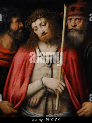 Bernardino Luini (1480/1485-1532). Italienischer Maler. Ecce Homo, ca. 1515-1516. Wallraf-Richartz-Museum. Köln. Deutschland. Stockfoto