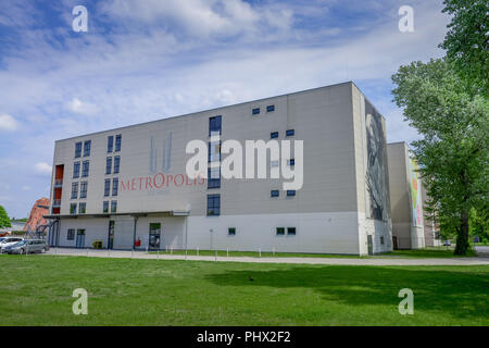 Metropolis-Halle, Grossbeerenstrasse, Babelsberg, Potsdam, Brandenburg, Deutschland Stockfoto