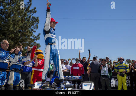 Portland, Oregon, USA. 2. Sep 2018. TAKUMA SATO (30) von Japan gewinnt die Portland International Raceway an der Portland International Raceway in Portland, Oregon. Credit: Justin R. Noe Asp Inc/ASP/ZUMA Draht/Alamy leben Nachrichten Stockfoto