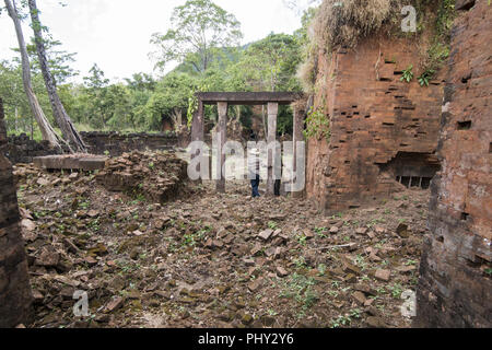 Kambodscha SRA EM PRASAT NEAK BUOS KHMER TEMPEL Stockfoto