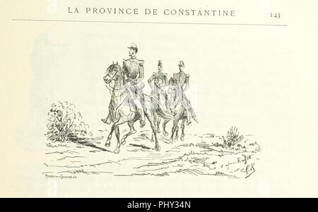 Bild von Seite 197 "Voyage à Travers l'Algérie. Notes et Croquis, etc'. Stockfoto