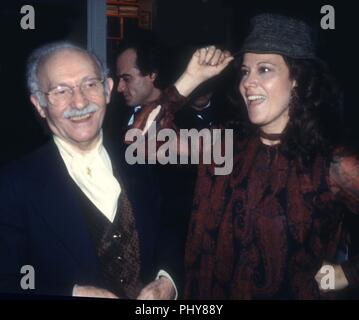 Lee Strasberg # Anna Strasberg 1977 Foto von Adam Schädel/PHOTOlink.net Stockfoto