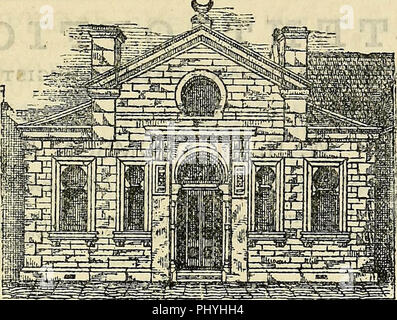 "Post Office Edinburgh und Leith Verzeichnis' (1846) Stockfoto