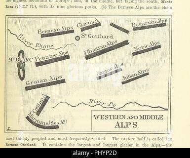 Bild von Seite 181 von "einer neuen Geographie auf die vergleichende Methode. Mit Karten und Diagramme". Stockfoto