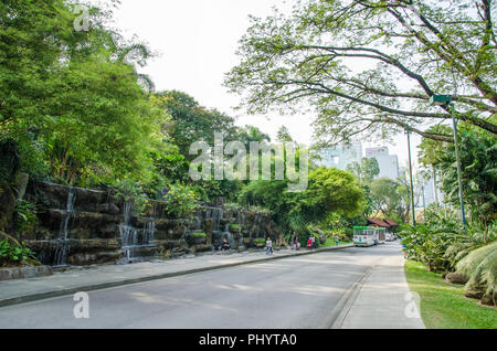 Kuala Lumpur, Malaysia - 31. August 2018: Der Botanische Garten Kuala Lumpur Perdana ist der erste große Freizeitpark der KL. Stockfoto