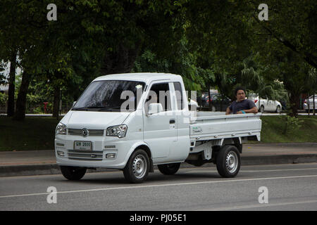 Chiangmai, Thailand - 10. August 2018: Mini Private Tongfong Truck. Foto auf der Straße in chiangmai Stadt. Stockfoto