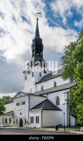 Die Kathedrale der Heiligen Jungfrau Maria (im täglichen Sprachgebrauch als Kuppel Kirche oder Kathedrale auf dem Domberg bekannt), Tallinn, Estland Stockfoto