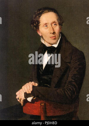 Jensen Christian Albrecht - Hans Christian Andersen Stockfoto