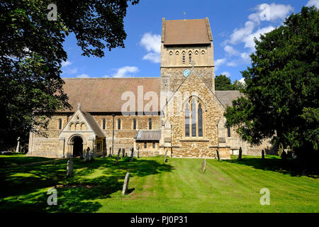 Der hl. Laurentius Kirche, Schloss steigt, West Norfolk, England Stockfoto