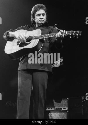 Johnny Cash, der Royal Albert Hall, London 60 s Stockfoto