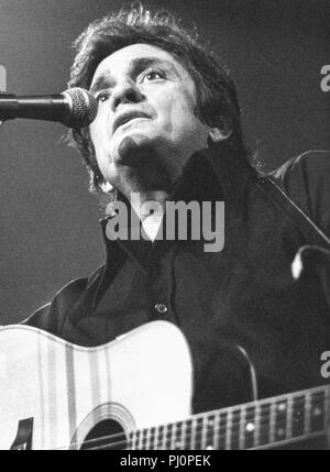 Johnny Cash, der Royal Albert Hall, London 60 s Stockfoto