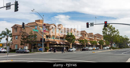 CARLSBAD, USA - NOVEMBER 15,2016: Der Hauptstraße in Carlsbad, Kalifornien, USA. Stockfoto