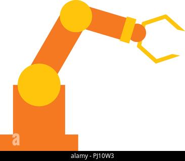 Abstract Roboter Hand Stock Vektor