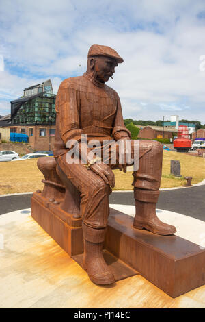 Fiddlers Green zu Ehren der Fischer, North Shields, Tyne und Wear, England Stockfoto