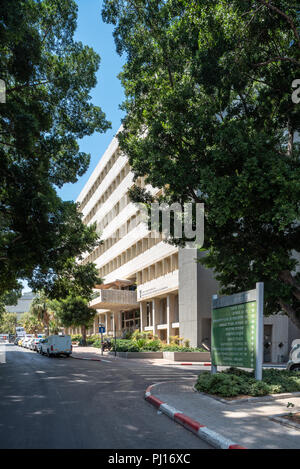 , Rehovot, Israel - 30 August: Weizmann Institut der Wissenschaften - Wolfson Gebäude für die biologische Forschung Stockfoto