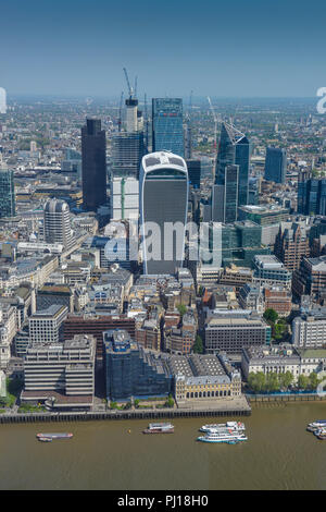 Financial District, die City of London, London, England, Grossbritannien Stockfoto