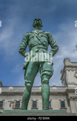 Stateu, Jan Christian Smuts, Parliament Square, London, England, Grossbritannien Stockfoto