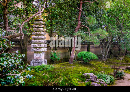 Herbst Besuch in Shisen-Tempel (Haus der Dichter), Kyoto, Japan Stockfoto