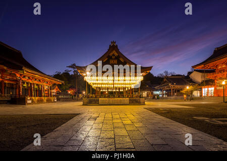 Yasaka Schrein in Gion Distrikt, Kyoto, Japan Stockfoto