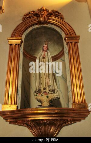 Schöne Fatima Jungfrau in Lissabon Kirche Stockfoto