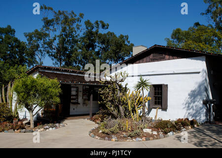 Serano Adobe am Erbe Hill Historical Park, Lake Forest, Kalifornien, Vereinigte Staaten von Amerika Stockfoto