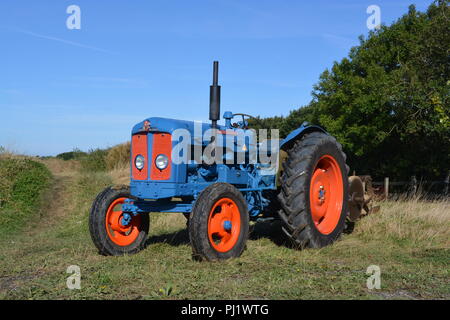 1961 Fordson Super Major Traktor Stockfoto